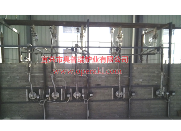 Fuel-natural gas (combustion light oil) of tunnel kiln