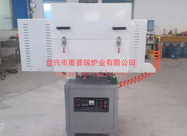 Atmosphere and normal lift tilt Rotary tube furnace
